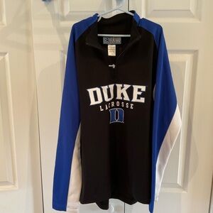 Lacrosse Unlimited-“Duke Lacrosse” Boys Quarter-Zip Pullover, Multi, Size YL